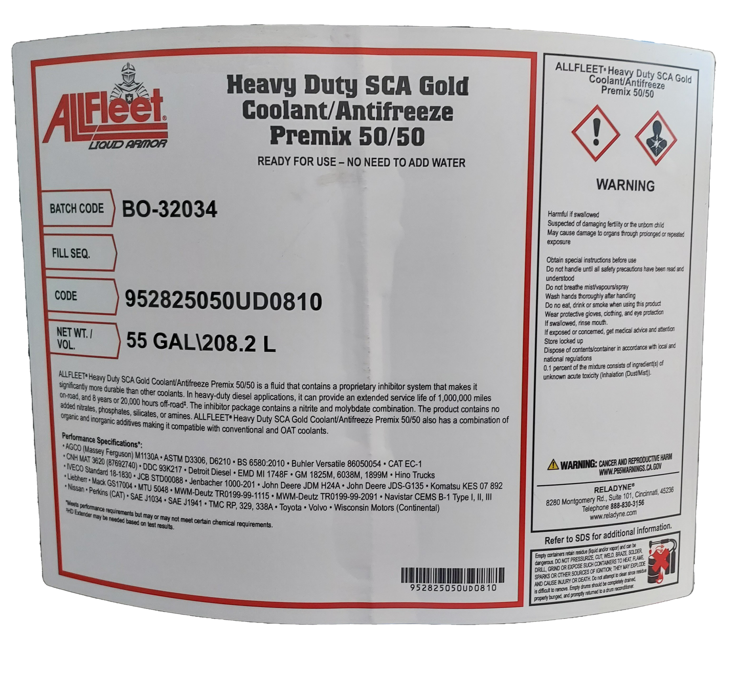 Allfleet Gold Heavy Duty 50/50